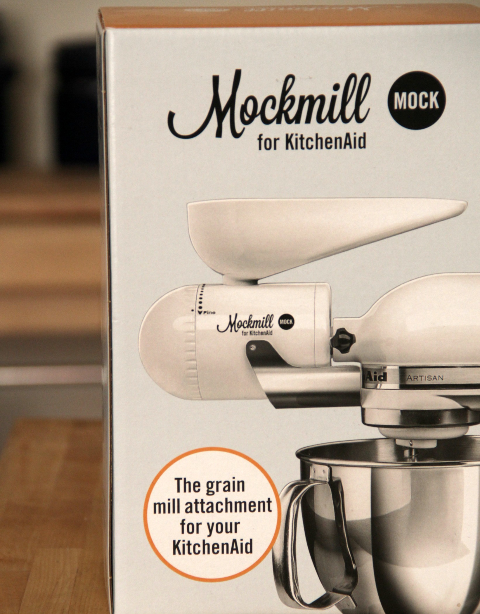 MockMill Grain Mill Attachment for KitchenAid Stand Mixers