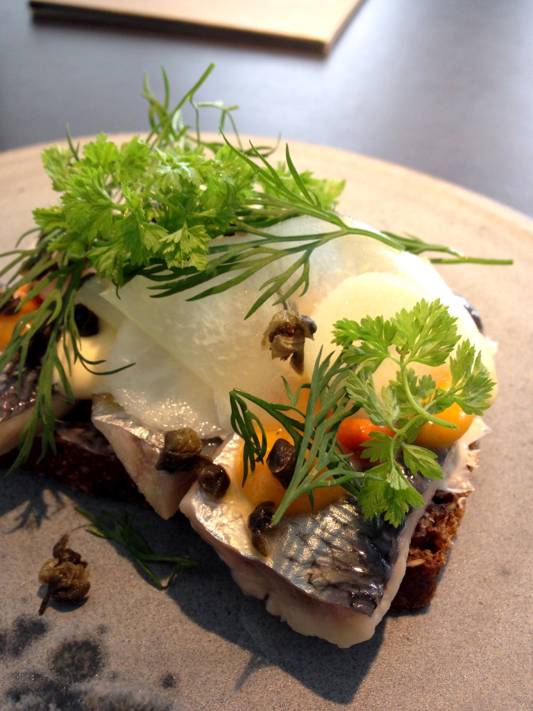 Herring smorrebrod Ol & Brod Copenhagen