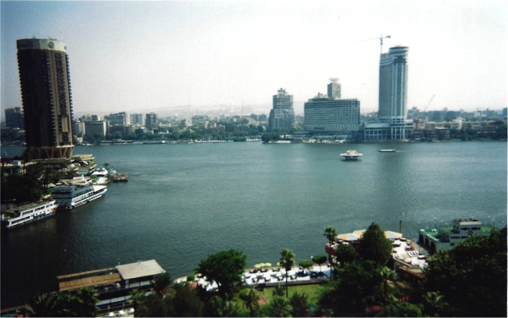 Cairo Nile from Hotel Window