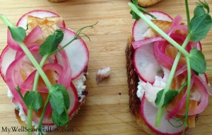 Smoked Trout Toasts