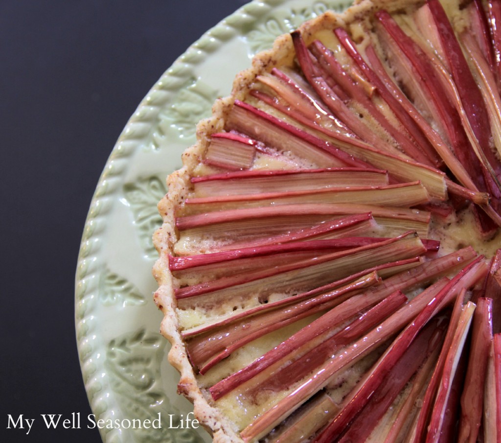 Rhubarb Lemon Tart