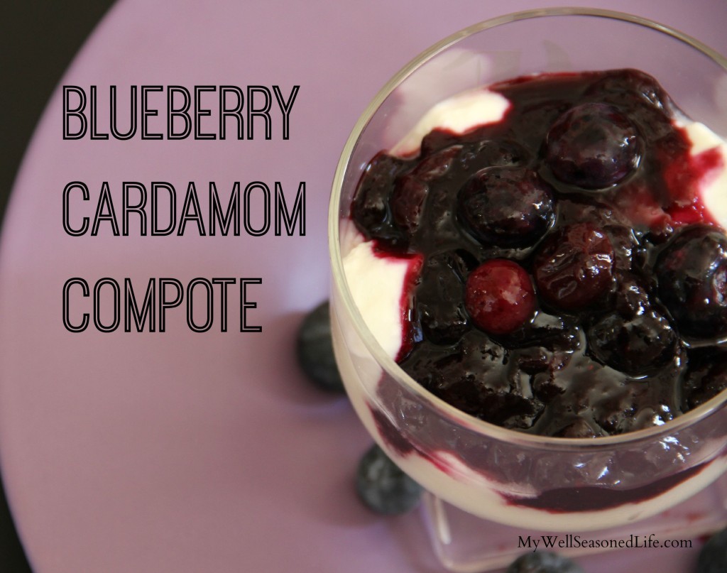 Blueberry Cardamom Compote