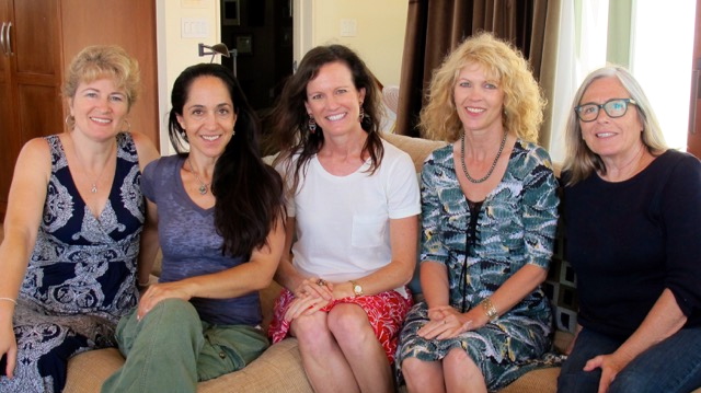 Christina/Christina's Cucina; Valentina/Cooking on the Weekends; Kelly/Tasting Page; Cathy/She Paused for Thought; Yours truly