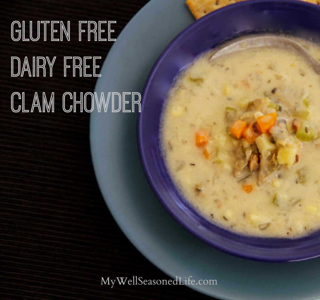 gluten free dairy free clam chowder