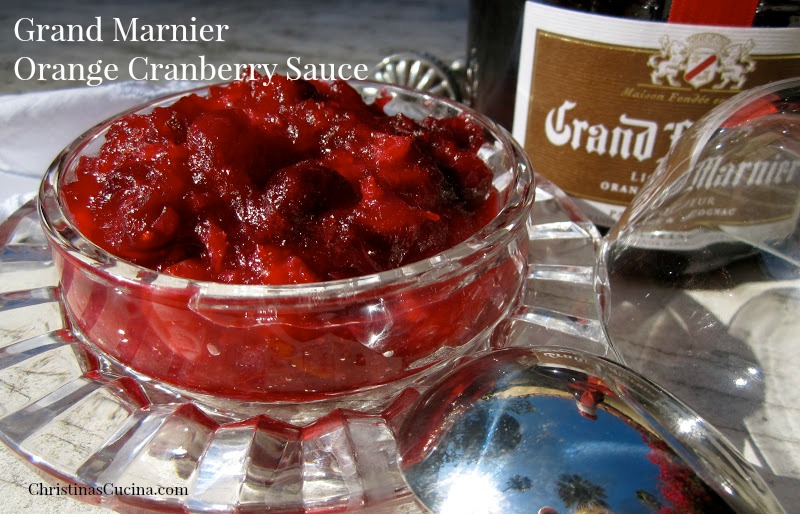 grand marnier orange cranberry sauce