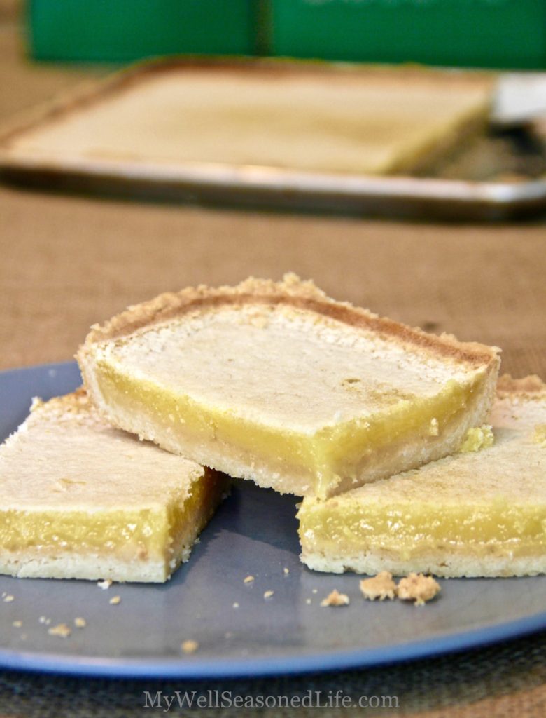 Tried and true lemon bars