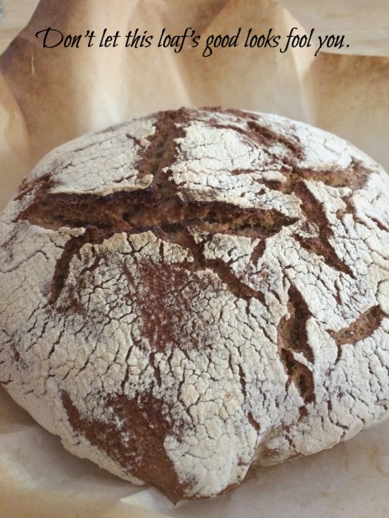 sour dough with sonora wheat