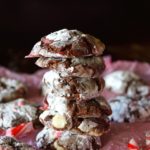 Gluten free double chocolate peppermint cookies