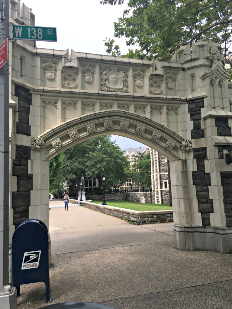 archway to City College NYC