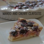 Mango and Cherry Clafoutis