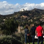 Griffith Observatory from Barnsdall