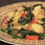 swiss chard cauliflower