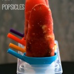 Watermelon Feta popsicles